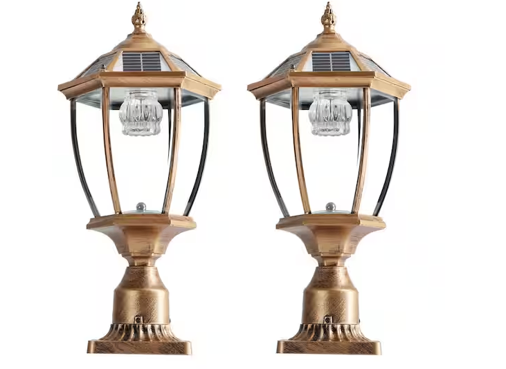 Logmey 8"x8" Luxury Post Light